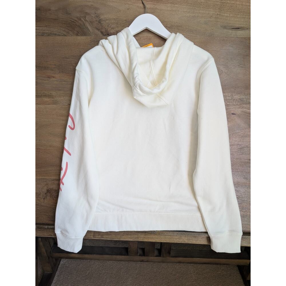 Carhartt Sawyer Script Logo Hoodie Womens M White 107414 NWT - Picture 4 of 8